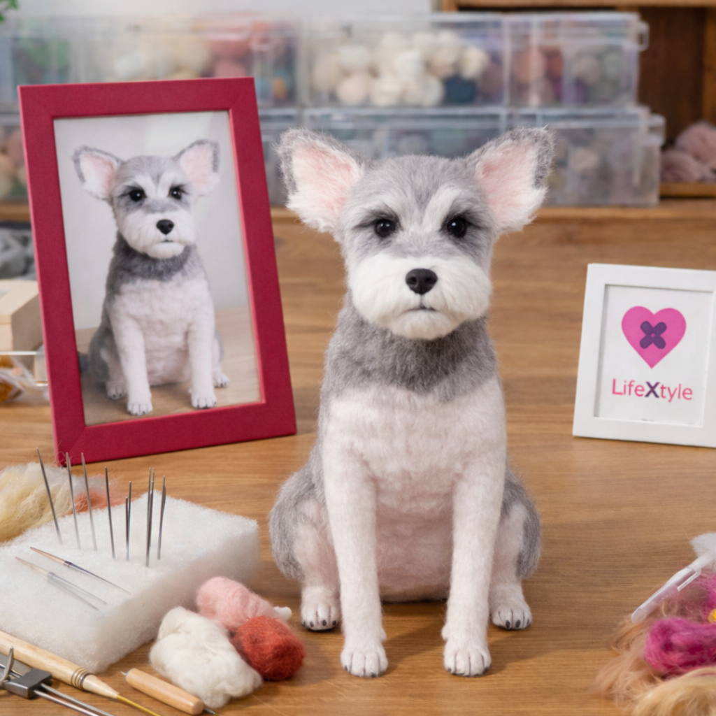 羊毛フェルト そっくり ペット オーダーメイド｜写真から作る ペットリアル ぬいぐるみ｜愛犬 うちの子 形見 思い出保存