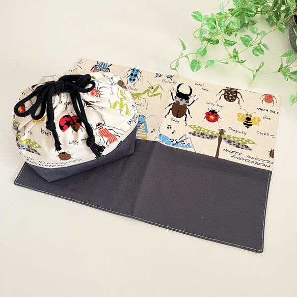ハンドメイド オーダー 入園 入学 昆虫 ランチマット ハンドメイド オーダー 入園 入学 昆虫 ランチマット
