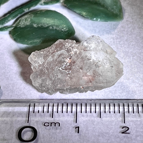 ヒマラヤ産✨ アイスクリスタル ピンク 原石 ラフストーン 水晶 天然石 