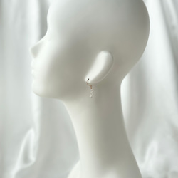 14kgfハーキマークォーツ-Herkimer Diamond Quartz Pierce 5枚目の画像