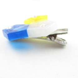 時代を流すよりも流されたいと願うクォーツは、今日も元気です♪<創作ヘアクリップ>HC058 4枚目の画像