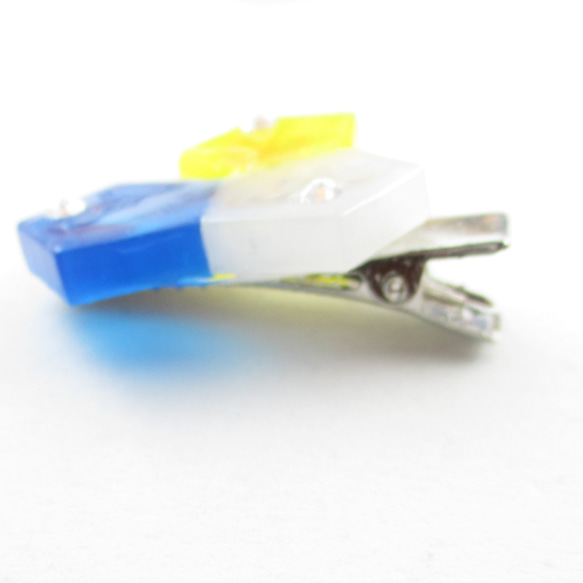 時代を流すよりも流されたいと願うクォーツは、今日も元気です♪<創作ヘアクリップ>HC058 4枚目の画像