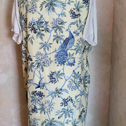 孔雀のジャンパースカート～LLサイズ～ 4枚目の画像