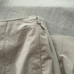 インバーテッドサイドプリーツスカート 4枚目の画像