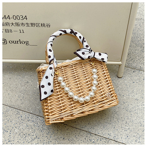 おまとめ★新品◇リネンハンドバッグ＋夏十色 麻巾着カゴ 母の日 春夏かご かごバッグ 巾着バッグ 紅籐バッグ リネン