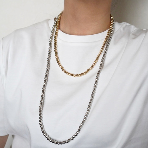 j272 存在感のあるゴールドとシルバーのミックスカラーのボール