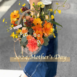 【Mother's Day】アレンジメント　M　お色味変更可能 1枚目の画像