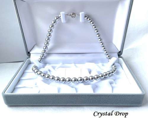 パールネックレス シルバー留め具 ケース付き Amazon | [K.jewel] シルバー925 差し込み式 クラスプ 2連/3連