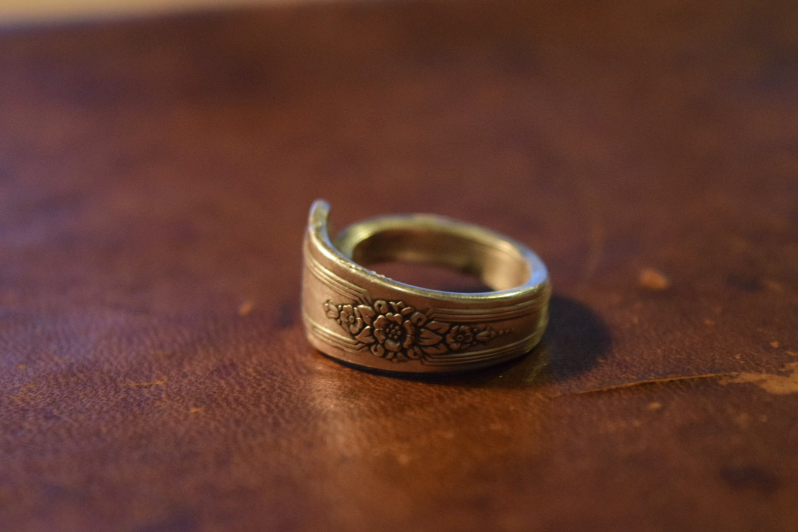 セミアンティークスプーンリング"Desire"