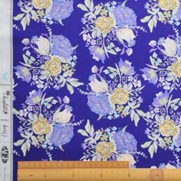 生地　The Solarium Dark　-CTT36705　-ART GALLERY FABRICS　 4枚目の画像