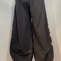 【タイ買付け】アラジンパンツ ドット柄パンツ エスニックパンツ アジアン エスニックファッション 3枚目の画像