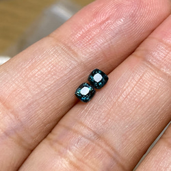 RS4-81 宝石質 珍しい高貴なピーコックブルー 孔雀青 孔雀緑 スピネル ミャンマー産 ルース 3枚目の画像