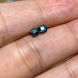 RS4-81 宝石質 珍しい高貴なピーコックブルー 孔雀青 孔雀緑 スピネル ミャンマー産 ルース 12枚目の画像