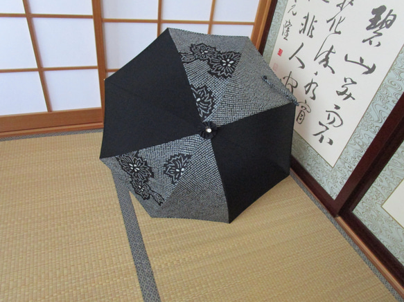 絞りの羽織から日傘（傘袋付き） 3枚目の画像