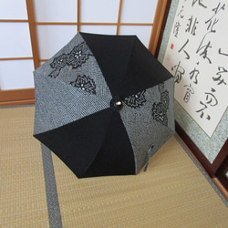 絞りの羽織から日傘（傘袋付き） 4枚目の画像