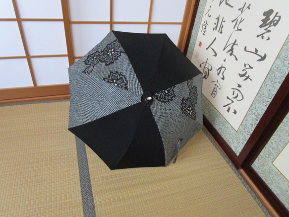 絞りの羽織から日傘（傘袋付き） 4枚目の画像