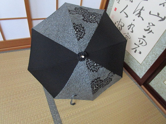 絞りの羽織から日傘（傘袋付き） 6枚目の画像