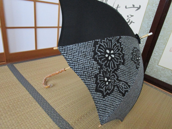 絞りの羽織から日傘（傘袋付き） 10枚目の画像