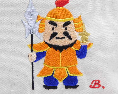 七福神 刺繍　飾り 6fdaef11f88d8eb52588972fc8f66d