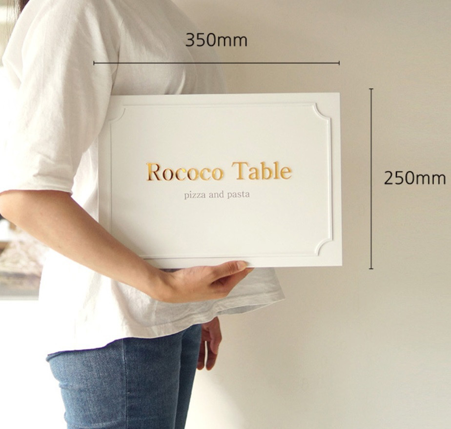 アクリル板　フレンチシック　高級　立体　壁掛け式　会社、スタジオ、家庭用の表札　コンテンツのカスタマイズ