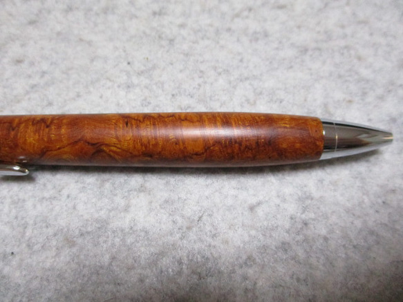 デザートアイアンウッド　極上バール　キヌカオイル仕上げ　木軸ボールペン(シャープペンシル)　希少材　 7枚目の画像