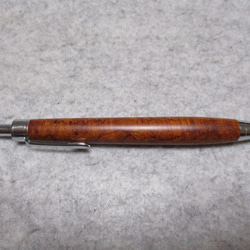 デザートアイアンウッド　極上バール　キヌカオイル仕上げ　木軸ボールペン(シャープペンシル)　希少材　 2枚目の画像