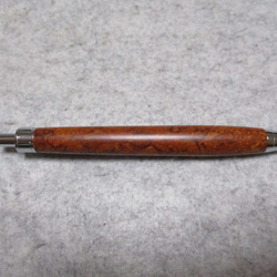 デザートアイアンウッド　極上バール　キヌカオイル仕上げ　木軸ボールペン(シャープペンシル)　希少材　 3枚目の画像