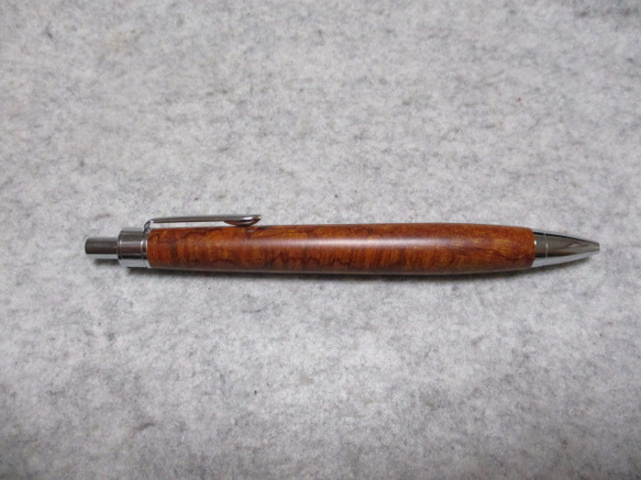 デザートアイアンウッド　極上バール　キヌカオイル仕上げ　木軸ボールペン(シャープペンシル)　希少材　 4枚目の画像