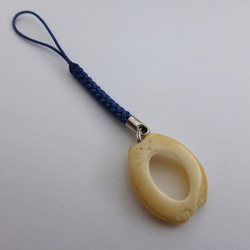 マッコウクジラ歯 根付け・ストラップ その他携帯アクセサリー