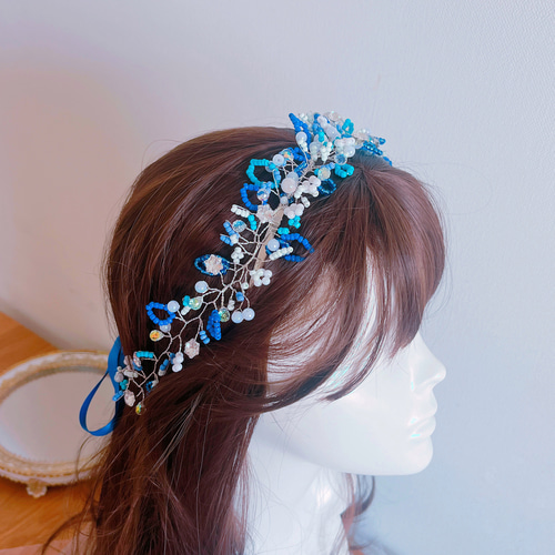 Bluetiful MILANO　カチューシャ　ヘッドドレス　LITMUS Bluetiful MILANO カチューシャ ヘッドドレス LITMUS - メルカリ