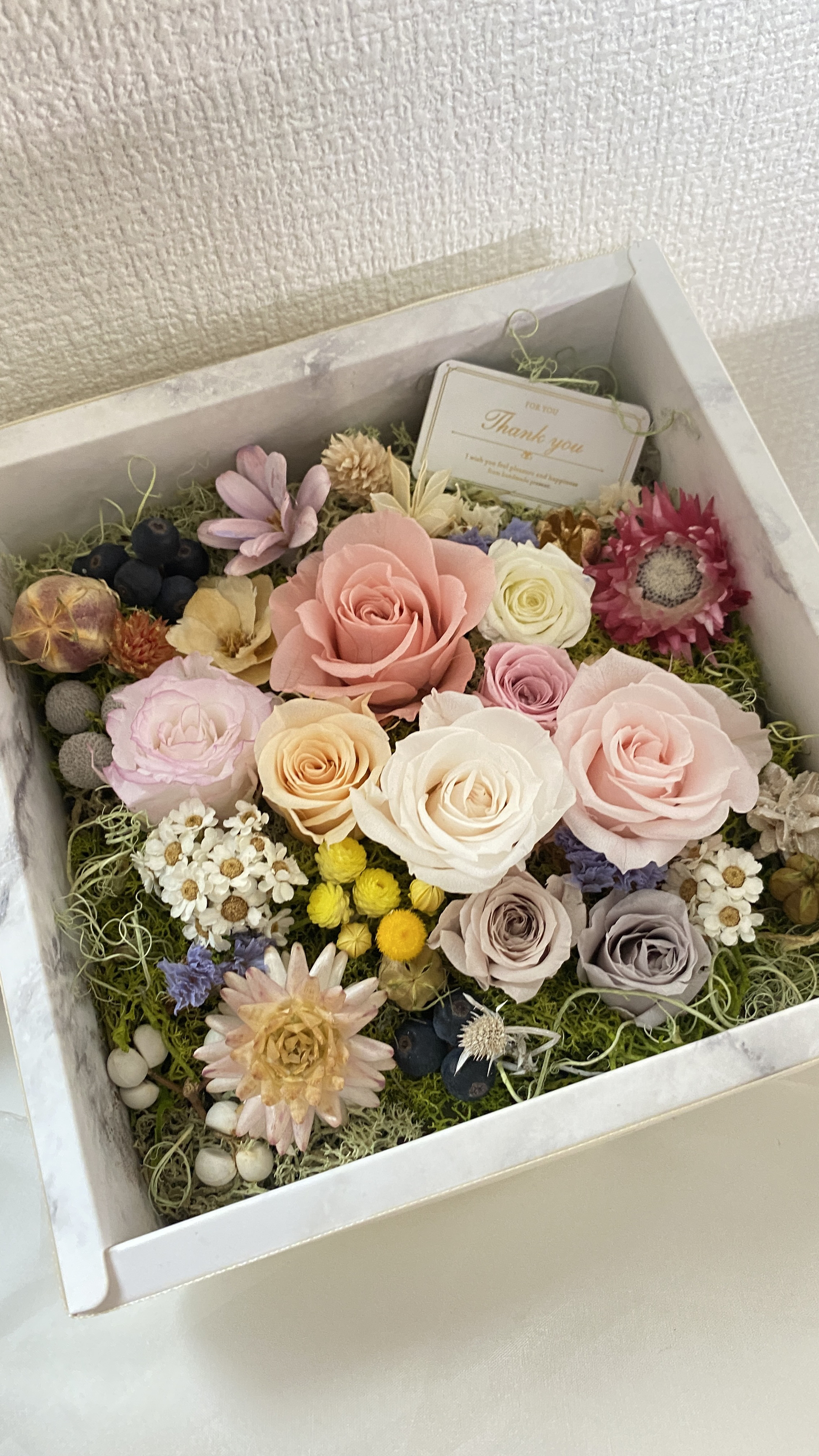 No.04 母の日　ギフト　プリザーブドフラワー　カーネーショ贈り物　フラワー