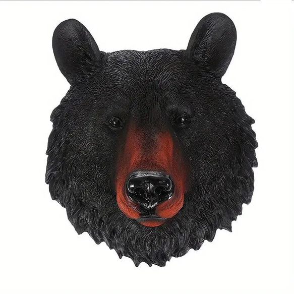 レプリカ 動物 ヘッドウォールマウント 熊 クマ くま 頭