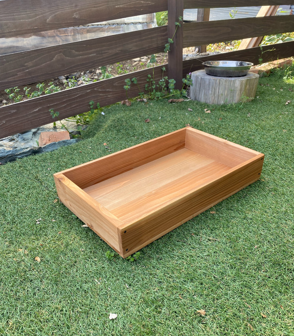 もろ箱(小) オークカラーver. フリーボックス・小物入れ 工房 FALCON