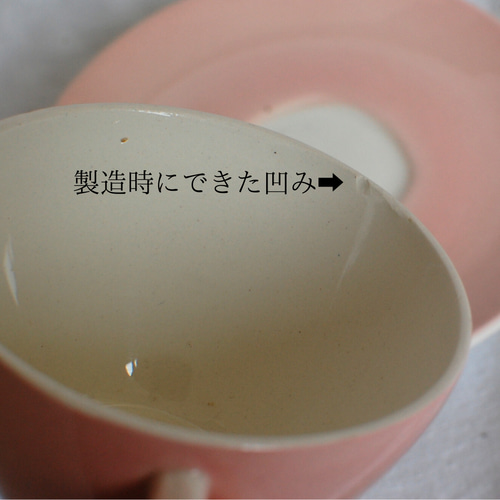 digoin サルグミンヌ カップ＆ソーサー ピンク＆イエロー フランス