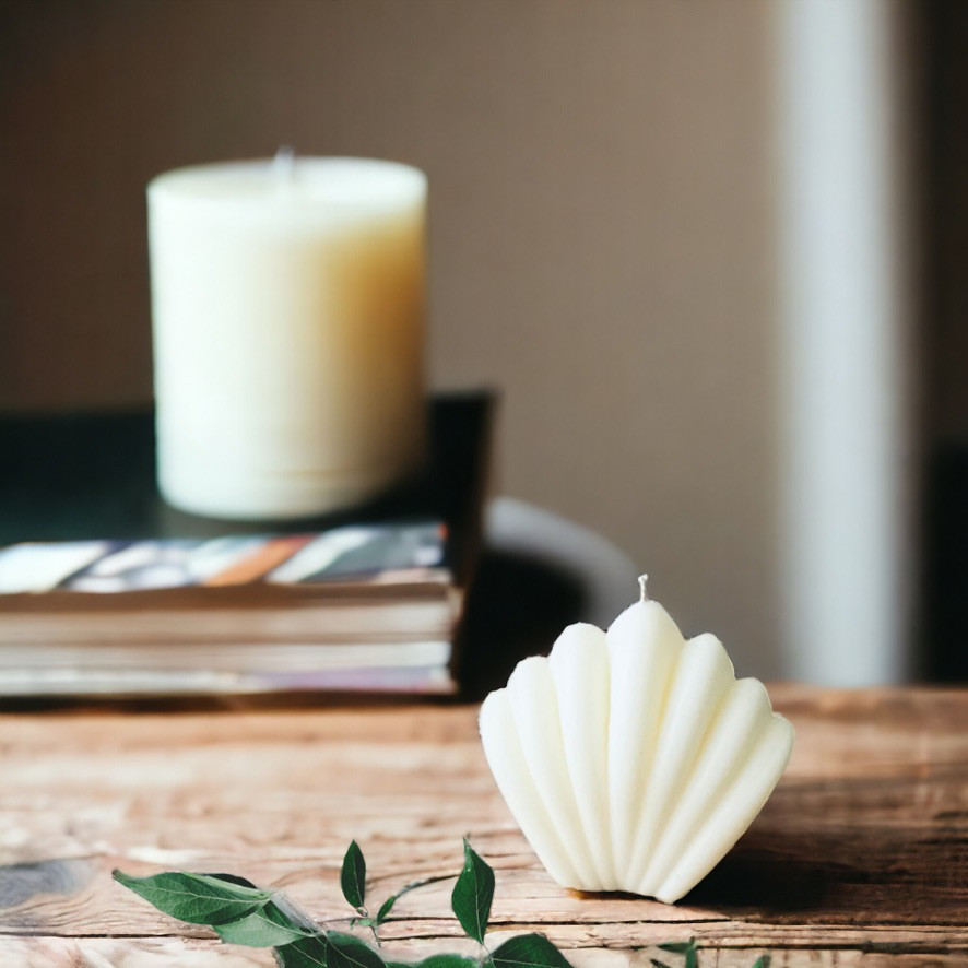 ピラーキャンドル3点セット スイートオレンジの香り