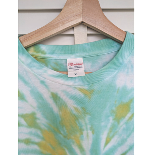 タイダイページ TIE DYE LOGO TEE/オフショア タイダイ染め ロゴティーシャツ（T