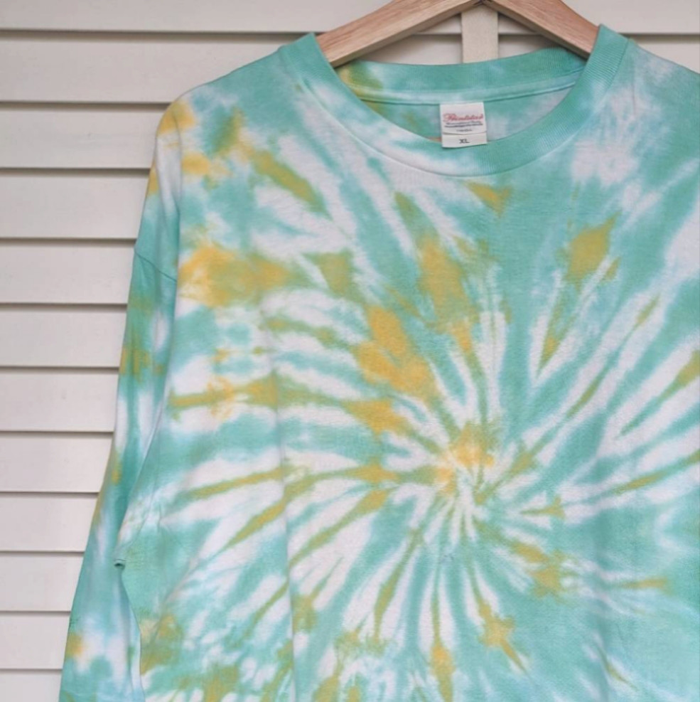 みどりのグルグルタイダイロンT Tシャツ LOVE LEAF 通販