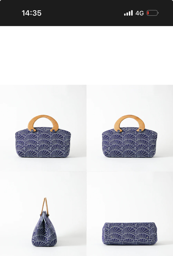 IWASA×HiraTenコラボバック☆送料込☆職人技☆播州織 