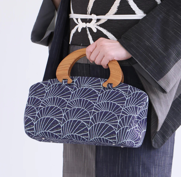 IWASA×HiraTenコラボバック☆送料込☆職人技☆播州織 