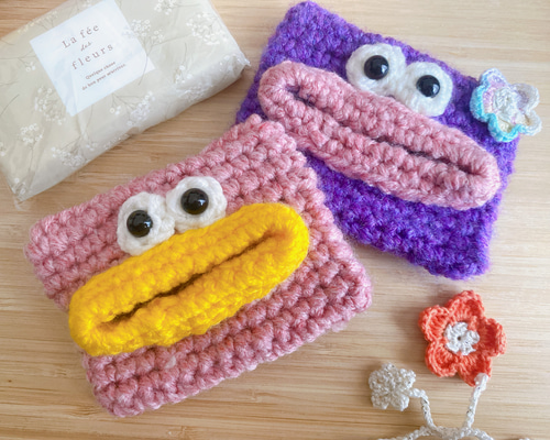 パクパクモンスター ポケットティッシュ カバー その他ケース ぎゃるぴ