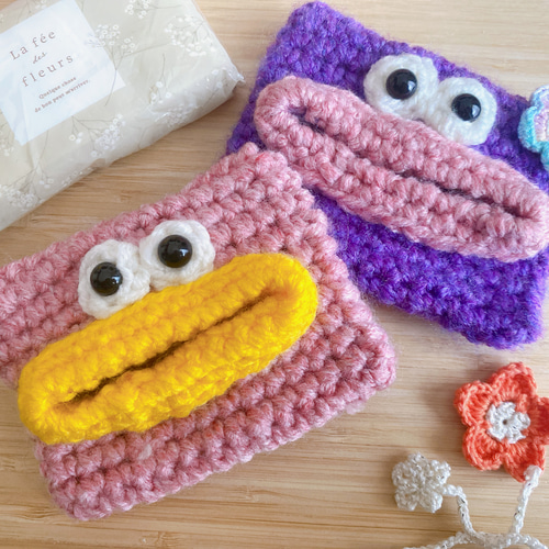 パクパクモンスター ポケットティッシュ カバー その他ケース ぎゃるぴ