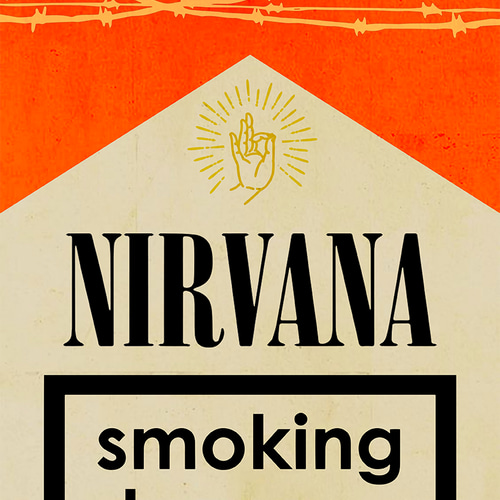 NIRVANA 当時もの　シルクスクリーンポスター NIRVANA 当時もの シルクスクリーンポスター