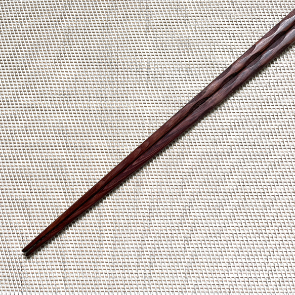 ムラサキタガヤサン　箸　手作り　29 3枚目の画像