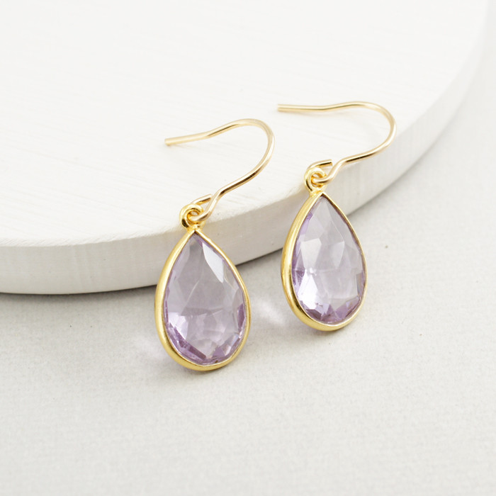 K14GF 天然石ピアス