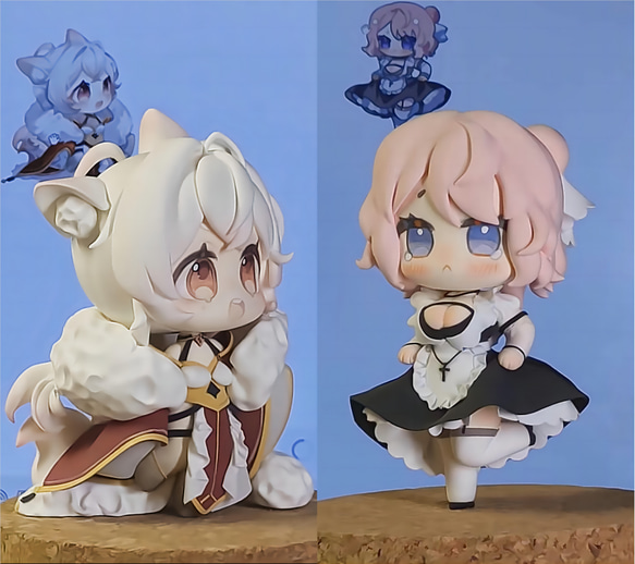 カスタムフィギュア 原型師 [かわいいバージョン]Cute edition 02 フィギュア オーダーメイド かわいいバージョン edition 通常のスケールのバージョン figyua Cute Normal proportion お客様が提供する画像が必要 このタイプのフィギュアの画像をより多く表示します kasutamu seisaku