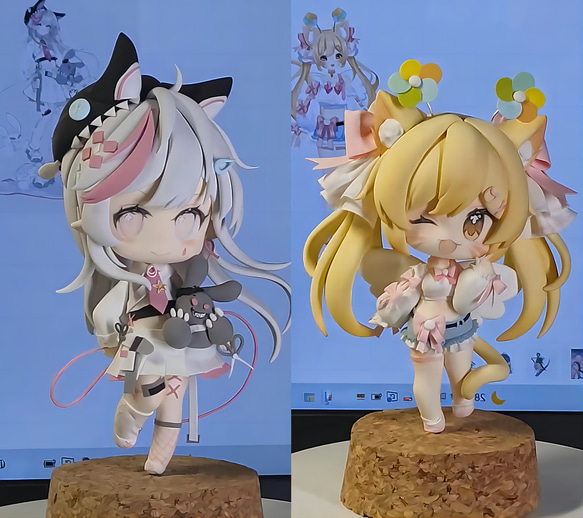 カスタムフィギュア 原型師 [かわいいバージョン]Cute edition 02 フィギュア オーダーメイド かわいいバージョン edition 通常のスケールのバージョン figyua Cute Normal proportion お客様が提供する画像が必要 このタイプのフィギュアの画像をより多く表示します kasutamu seisaku