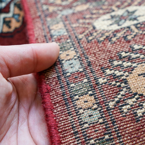 85×60cm トルクメン ボハララグ 手織り絨毯 カーペット・絨毯 85×60cm トルクメン ボハララグ 手織り絨毯 カーペット・絨毯