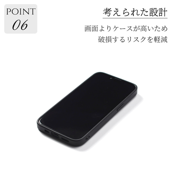 iphone ケース 本革 15 14 13 mini レザー マグセーフ対応 ゴートレザー 山羊革 スマホケース 13枚目の画像