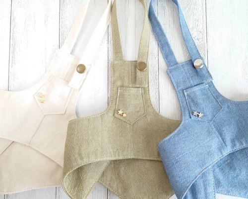 エプロン – InuJoy 犬と子犬のエプロン、様々な品種のペット犬のエプロン 女性用ポケット2つ付き 料理シェフグリルBBQに最適