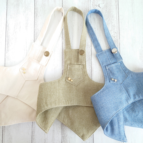 リンリン様ワッシャーコットンエプロン